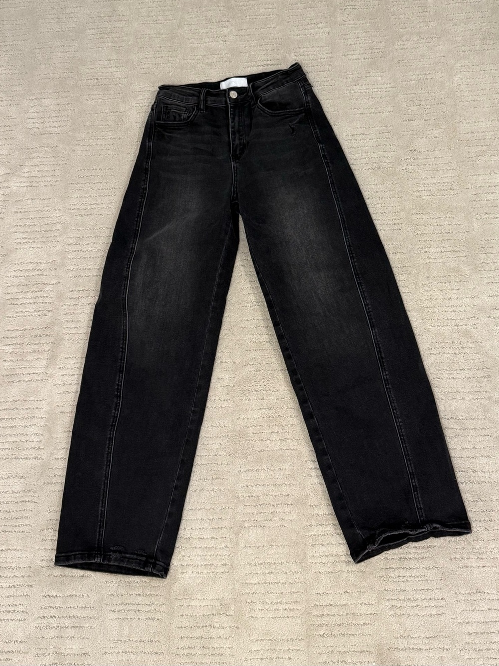 Straight-Leg Women's Jeans in Black - Unbranded